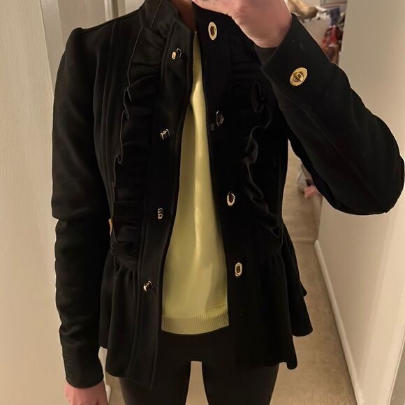 Sunner XS black Pea Coat - Picture 1 of 9